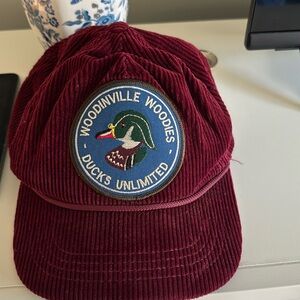 Vintage Ducks Unlimited Rope Hat